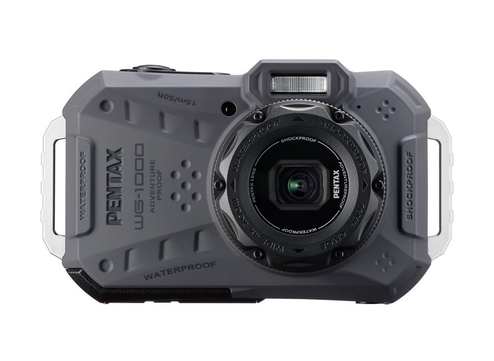 Appareil-photo-compact-Pentax-WG-1000-Gris.jpg Appareil photo compact Pentax WG-1000 Gris – Image 1