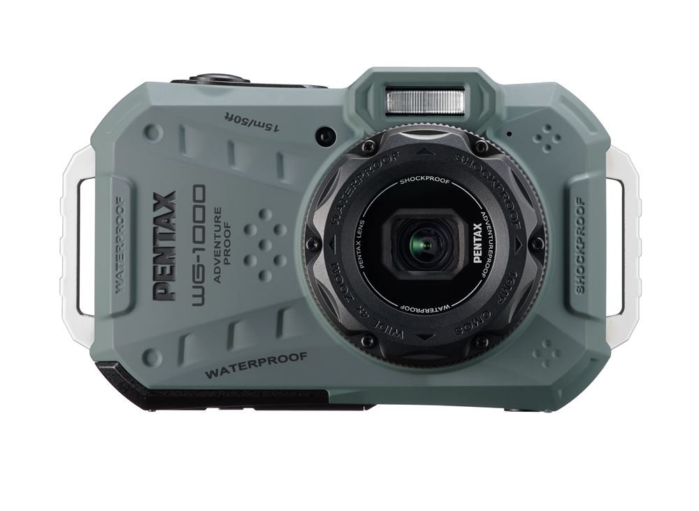 Appareil-photo-compact-Pentax-WG-1000-Vert-Olive.jpg Appareil photo compact Pentax WG-1000 Vert Olive – Image 1